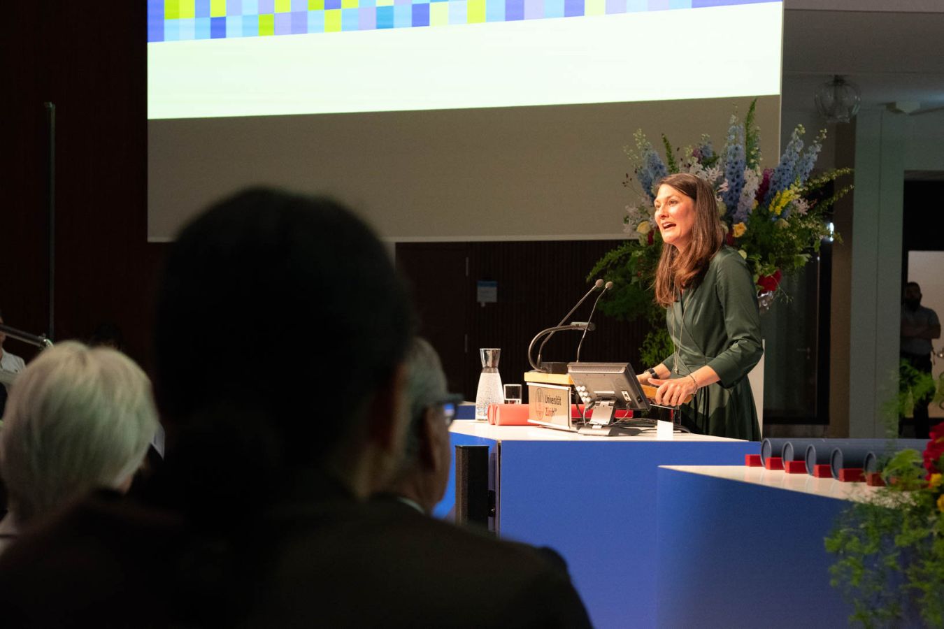 Ständerätin Tiana Angelina Moser hielt die diesjährige Festrede. Ihr Credo: Wissenschaft braucht laute Stimmen.